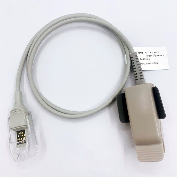 Soft Wiederverwendbarer Pulsoxymeter Sensor Kompatibel Wiederverwendbarer Finger 4050 Sonde RD SET M Spo2 Sensor für Erwachsene weich
