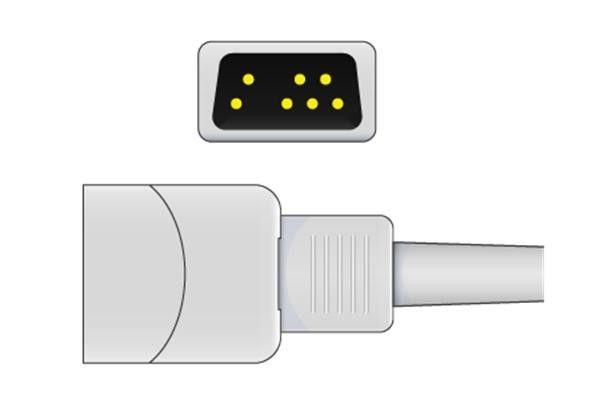 Klebstoffe Einweg-Puls-Oxymeter Fingerprobe Länge 90 cm Weiße Farbe