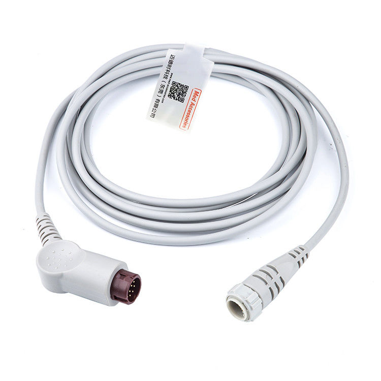 Multicene IBP Adapterkabel Soft 12 Pin mit HP zum Transducer MX Stecker IBP
