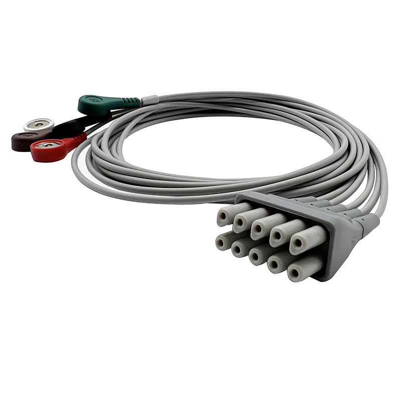9293-059-50 Welch Allyn EKG Lead Set, 3 oder 5 Drahtschnall Enden