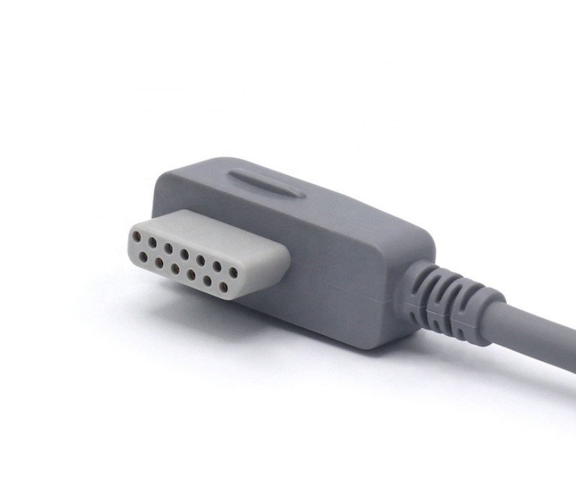 ISO13485 Aufzeichner EKG Holter Kabel tragbar mit 7 Leads Snap