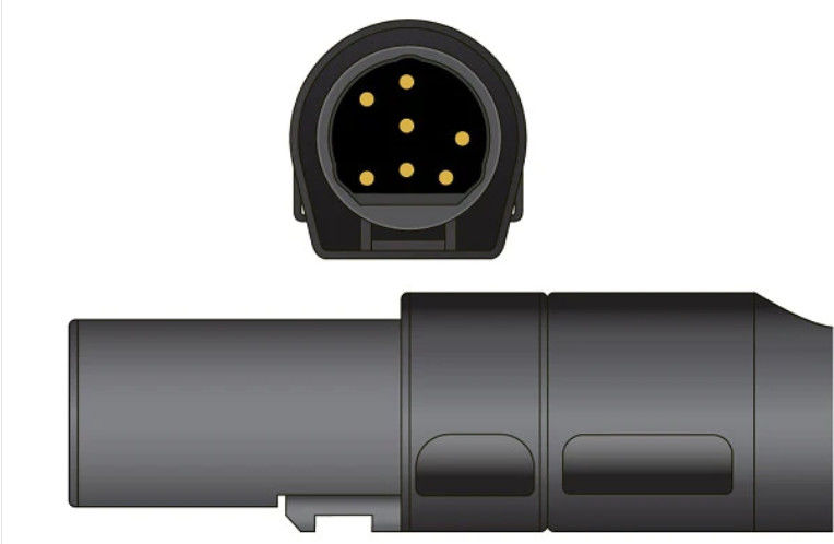 Datex GE Ohmeda Kompatible Kurz 7pin Finger Clip SpO2 Sensor - OXY-F1-H
