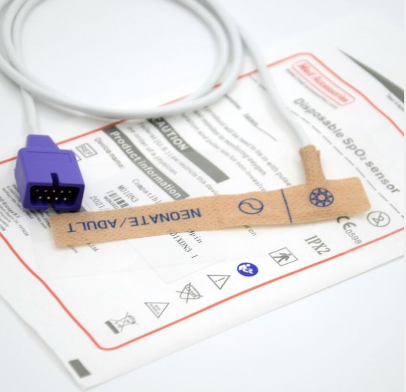 Tragbare Nellcor-Pediatrische Spo2-Sensor nicht toxischer Einweg-Oxymeter-Sensor