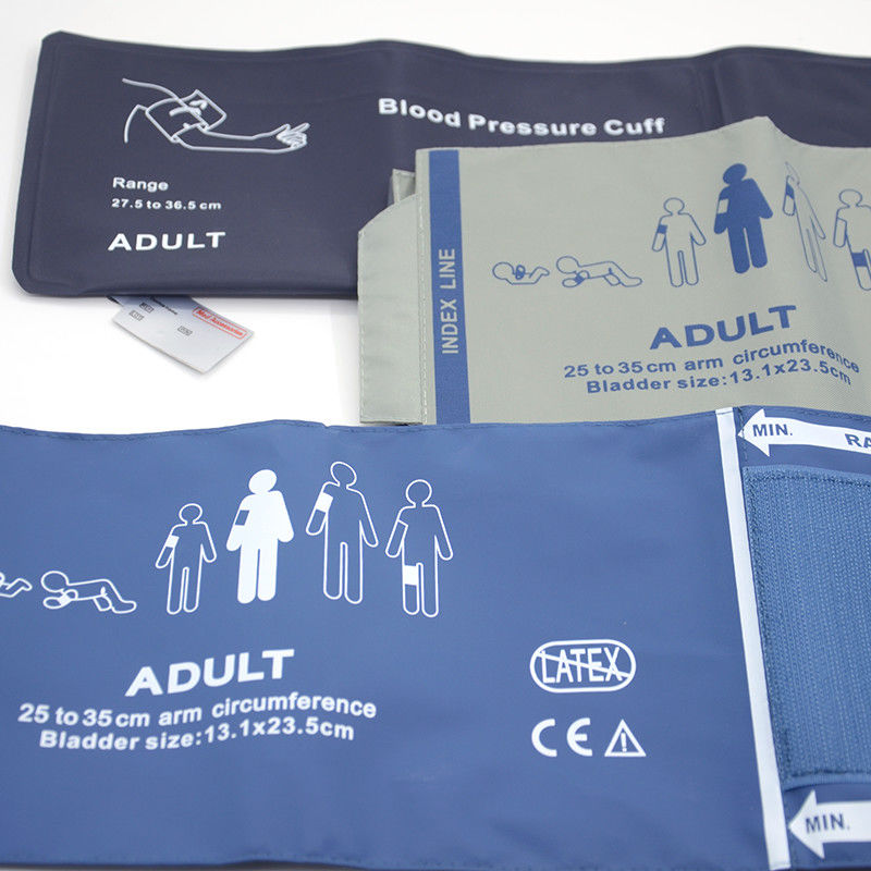 NIBP Neugeborenen-Pediatrische Blutdruckmanschette mit doppelten Schläuche OEM Multiscene NIBP Erwachsenen-Manschette