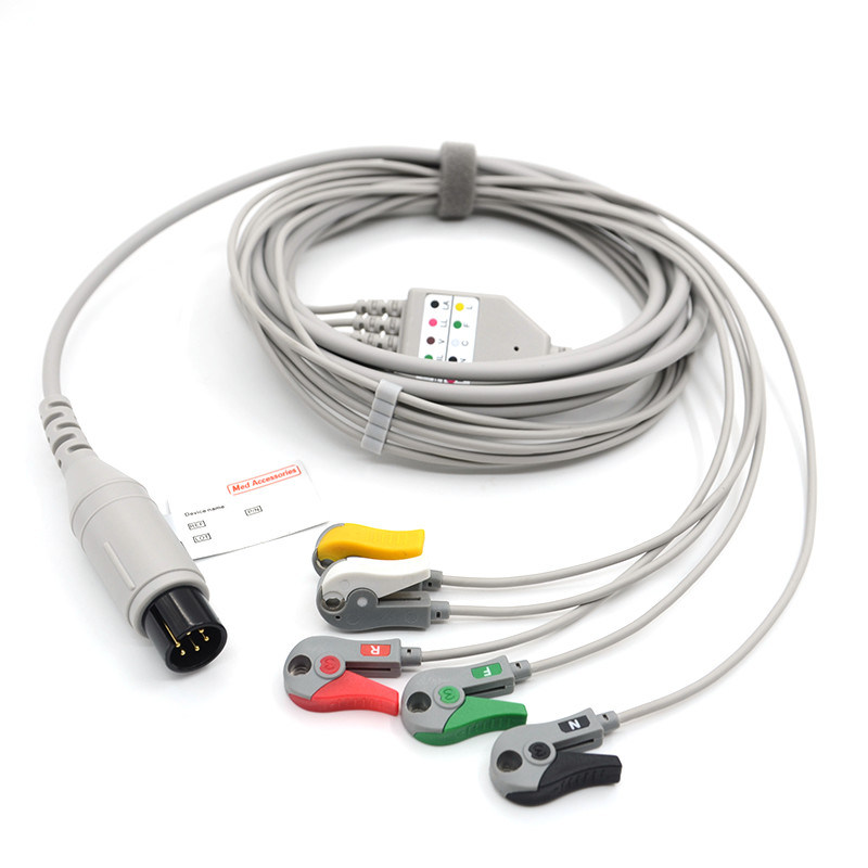 Mindray Portable Spo2 Probe Sensor Rundverbindung Pulsoxymeter Kabel