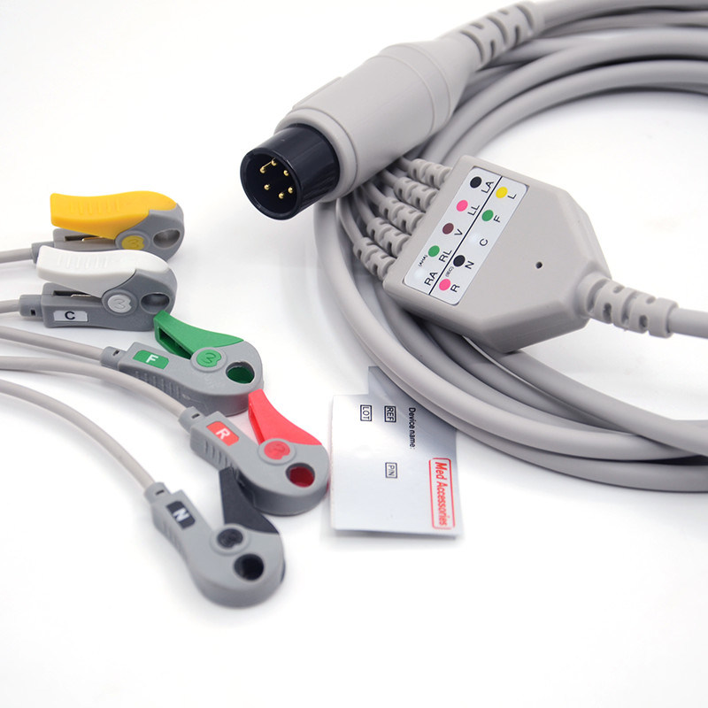 Mindray Portable Spo2 Probe Sensor Rundverbindung Pulsoxymeter Kabel