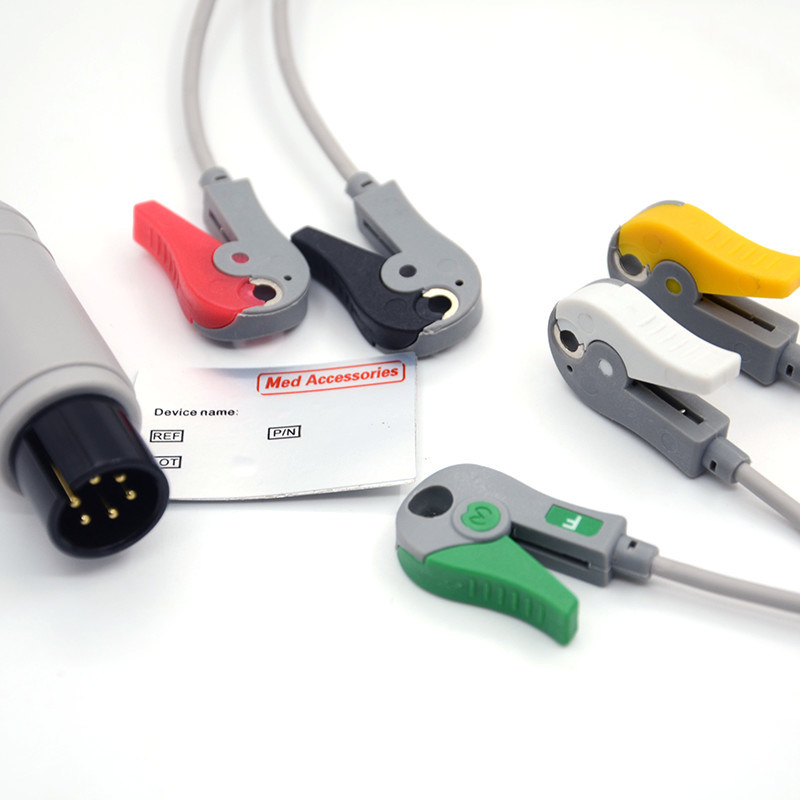 Mindray Portable Spo2 Probe Sensor Rundverbindung Pulsoxymeter Kabel