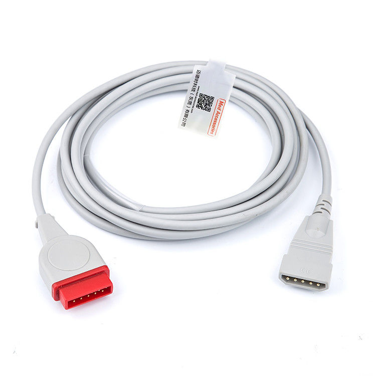 Invasiver Blutdruck IBP Adapter Kabel GE Gesundheitswesen Transducer 11 Pin Med Zubehör
