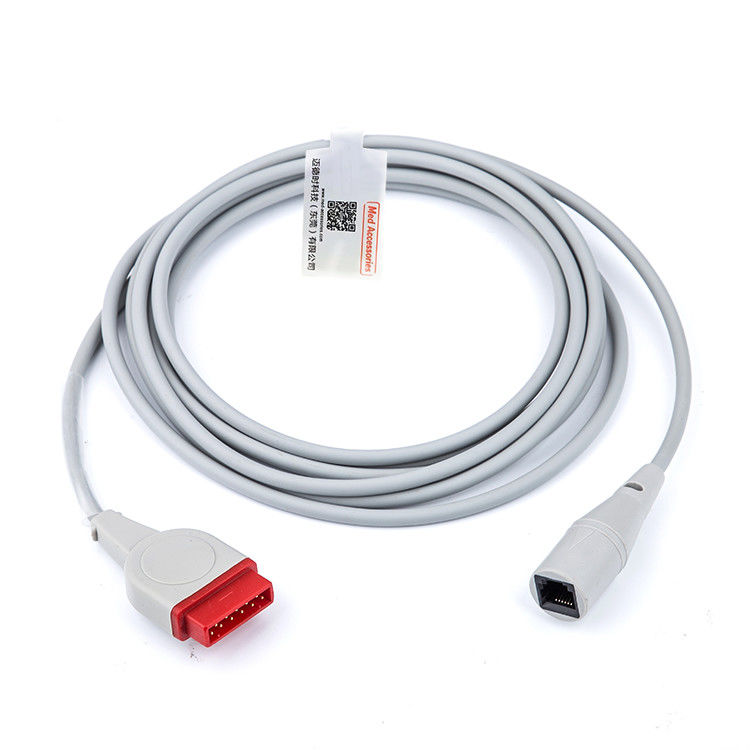 Invasiver Blutdruck IBP Adapter Kabel GE Gesundheitswesen Transducer 11 Pin Med Zubehör