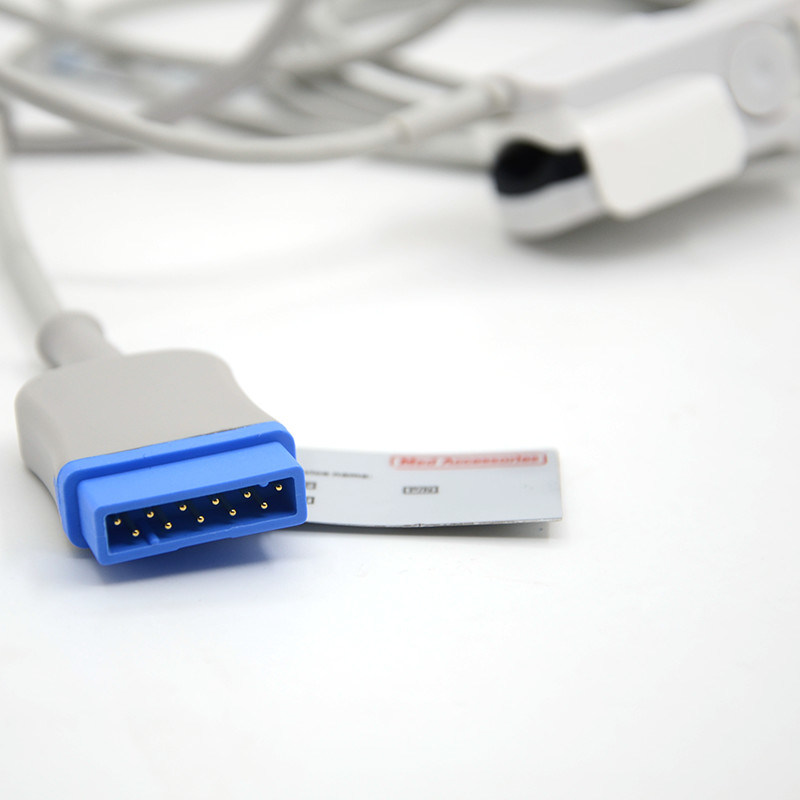 Fabrik hohe Qualität GE Marquette Kompatibel Erwachsener Finger Spo2 Sensor 11 Pin GE Sensor Spo2