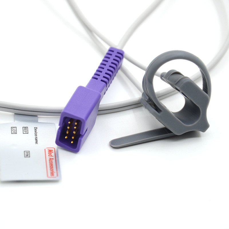 Neugeborenerpatient verwendet Kompatibel für Nellcor wiederverwendbar Oximeter 9-Pin Kompatibel Nellcor Spo2 Sensor