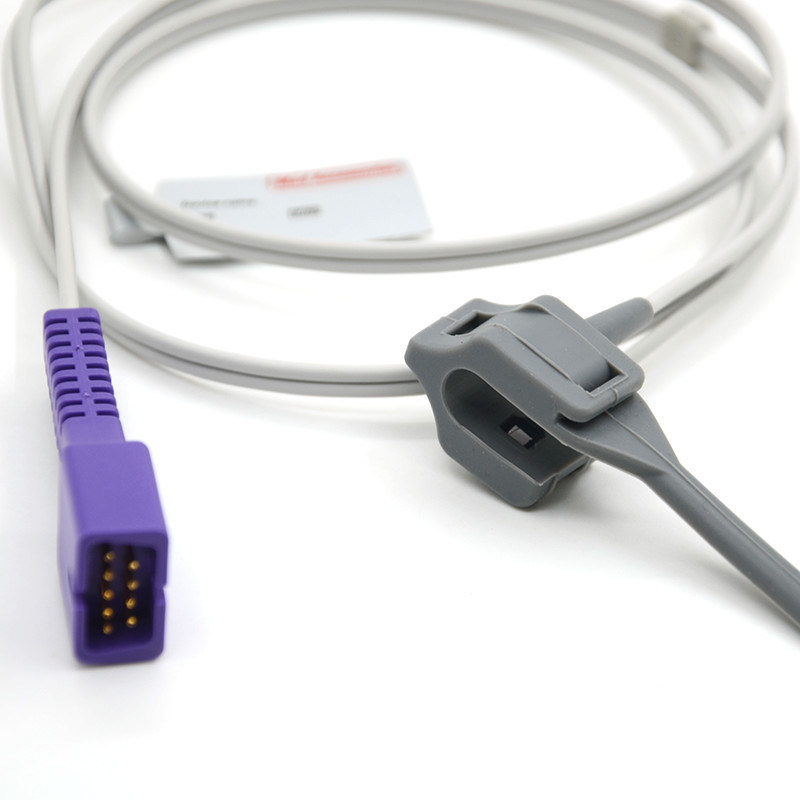 Neugeborenerpatient verwendet Kompatibel für Nellcor wiederverwendbar Oximeter 9-Pin Kompatibel Nellcor Spo2 Sensor