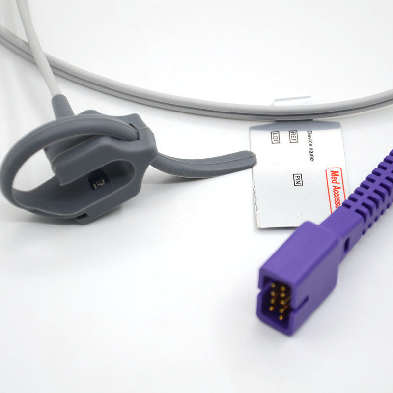 Neugeborenerpatient verwendet Kompatibel für Nellcor wiederverwendbar Oximeter 9-Pin Kompatibel Nellcor Spo2 Sensor