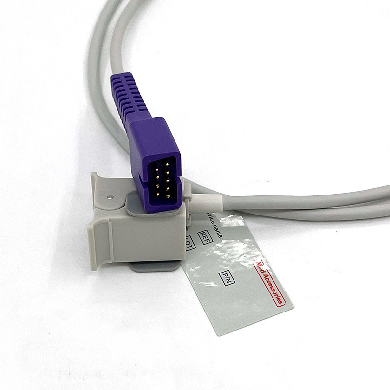 Tragbarer Pulsoxymeter Spo2 Sensor Kinder-Multi-Funktion Nellcor Modul 9 Pin