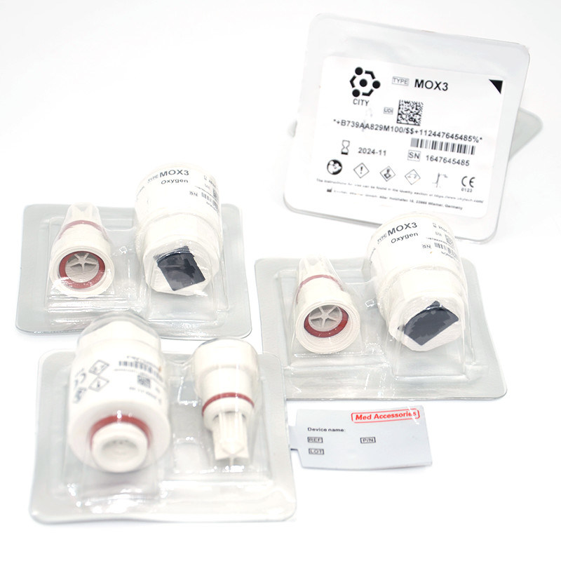 Medizinische Verbrauchsgegenstände Dauerhafte O2 Sensor Anästhesie Maschine Medizinische MOX-3 Sauerstoffsensor
