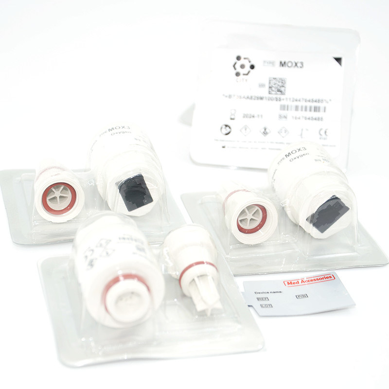 Medizinische Verbrauchsgegenstände Dauerhafte O2 Sensor Anästhesie Maschine Medizinische MOX-3 Sauerstoffsensor