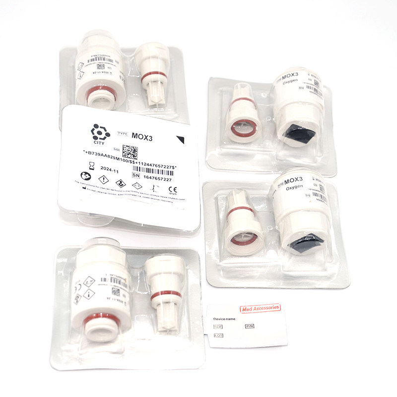 Medizinische Verbrauchsgegenstände Dauerhafte O2 Sensor Anästhesie Maschine Medizinische MOX-3 Sauerstoffsensor