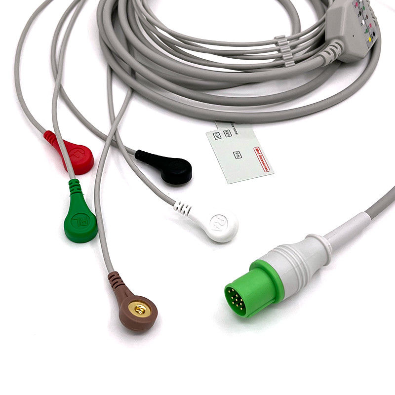 GE Helige 10-Pin-EKG-Monitorkabel für medizinisches Zubehör Größe 0,9 m