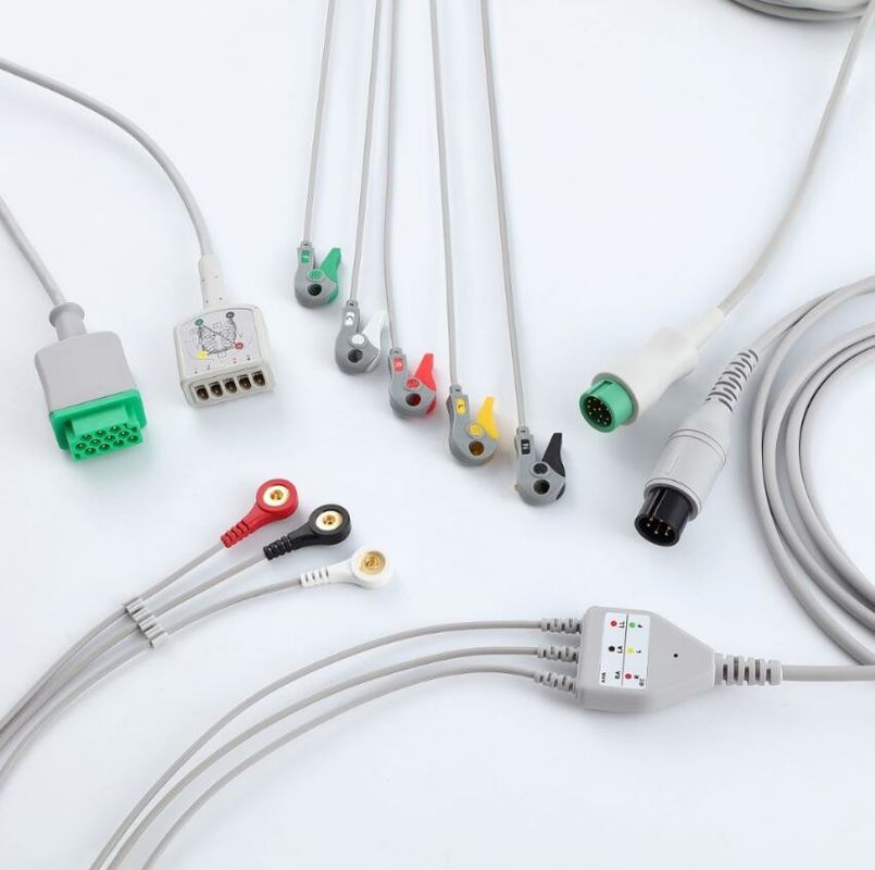 GE Helige 10-Pin-EKG-Monitorkabel für medizinisches Zubehör Größe 0,9 m
