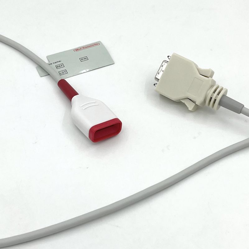 Kompatibel mit M-Gray TPU SpO2-Sensorverlängerungskabel für Monitorzubehör für medizinische Versorgung
