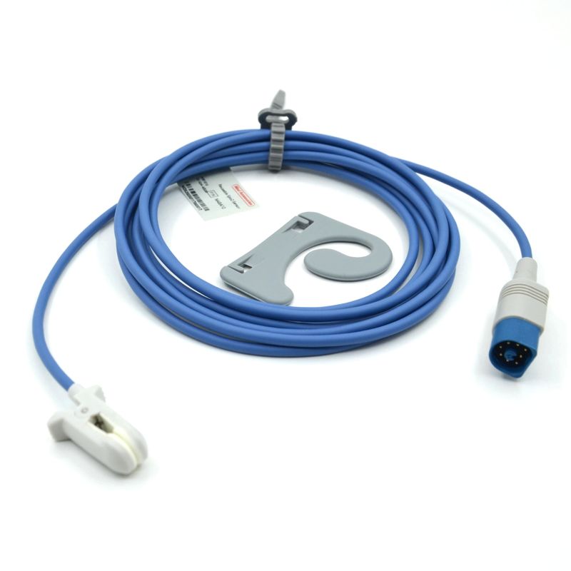 Mehrfachverwendbarer Hersteller Monitor Zubehör kompatibel Philips SpO2 Sensor Erwachsenen Ohrklemmen