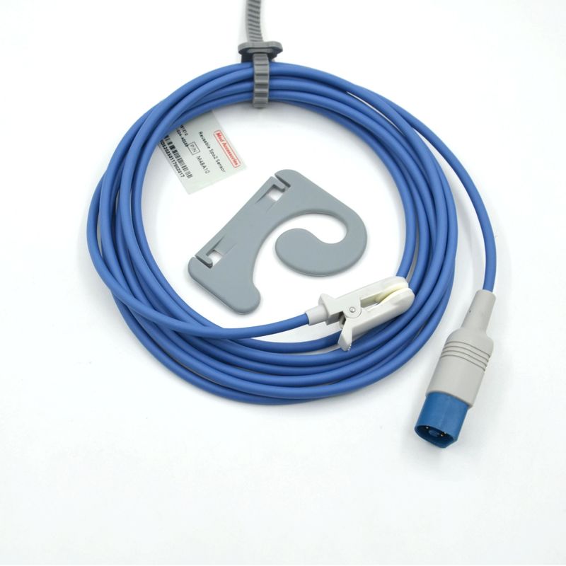 Mehrfachverwendbarer Hersteller Monitor Zubehör kompatibel Philips SpO2 Sensor Erwachsenen Ohrklemmen
