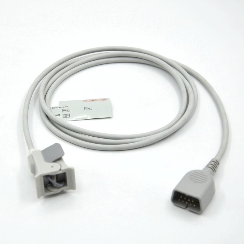 Hersteller Monitor Zubehör Kinderfinger kompatibel mit Nihon Kohden 9pin wiederverwendbar SpO2 Sensor