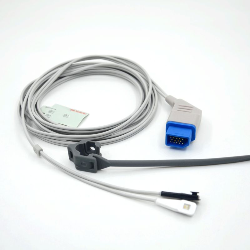 Kompatible Nihon Kohden Silicone Soft Tip Wiederverwendbarer Spo2 Sensor
