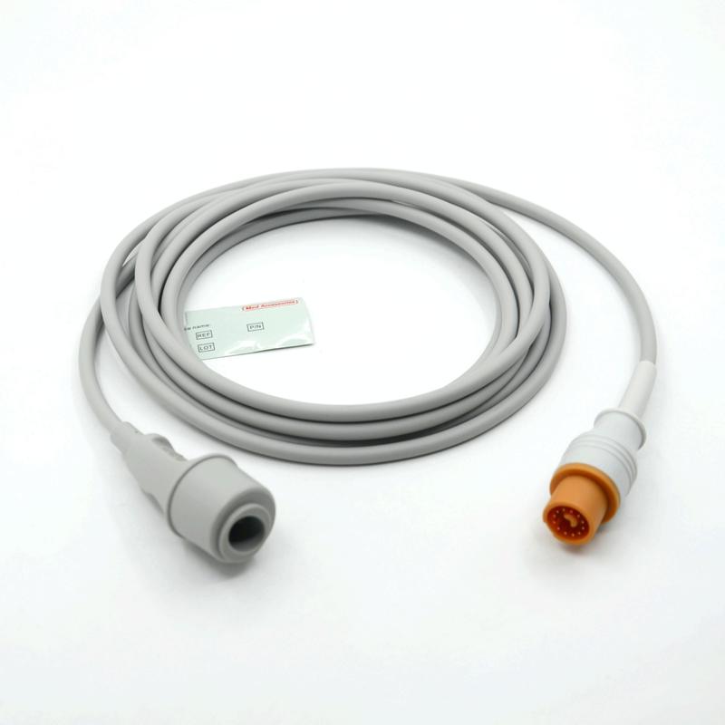 Medizinisches Monitor Zubehör Praktische graue Farbe kompatibel Fukuda bis Edward Multifunktions-IBP-Kabel