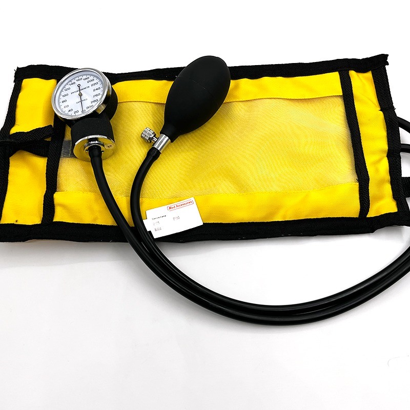 Krankenzubehör TPU Wiederverwendbarer manueller Druckinfusionsbeutel mit Aneroid-Manometer-Druckinfusionsbeutel