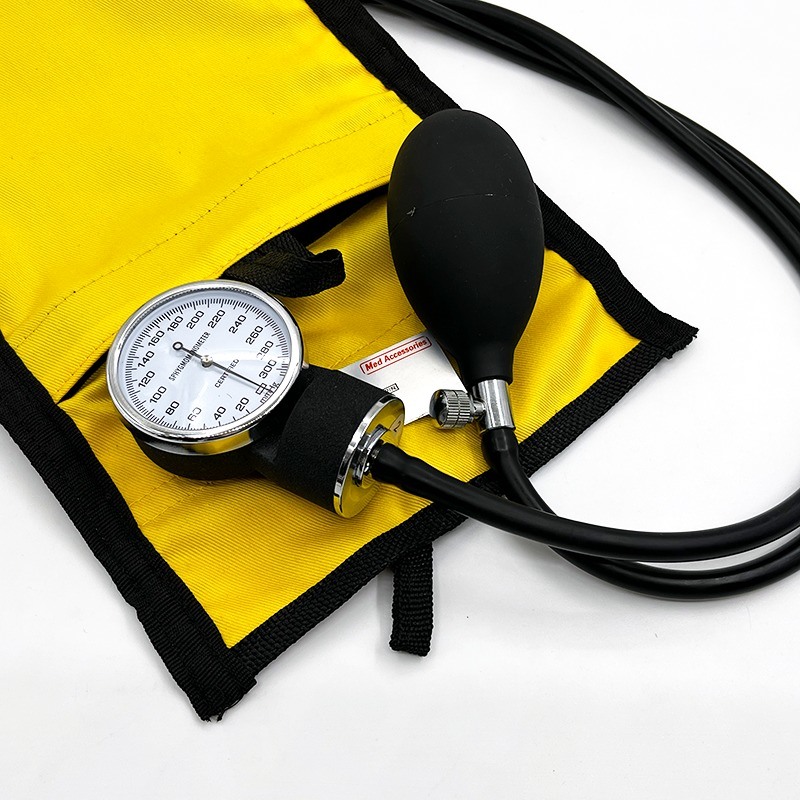 Krankenzubehör TPU Wiederverwendbarer manueller Druckinfusionsbeutel mit Aneroid-Manometer-Druckinfusionsbeutel