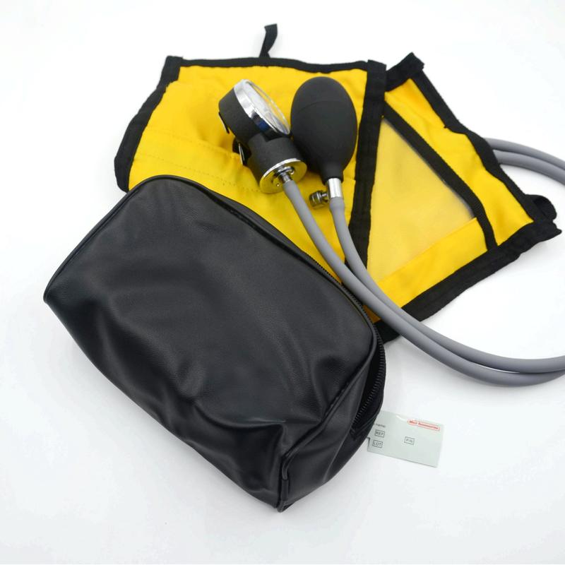 Krankenzubehör TPU Wiederverwendbarer manueller Druckinfusionsbeutel mit Aneroid-Manometer-Druckinfusionsbeutel