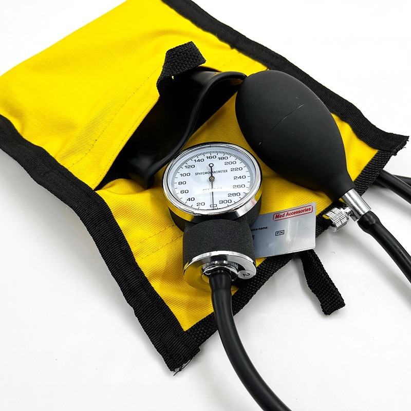 Krankenzubehör TPU Wiederverwendbarer manueller Druckinfusionsbeutel mit Aneroid-Manometer-Druckinfusionsbeutel