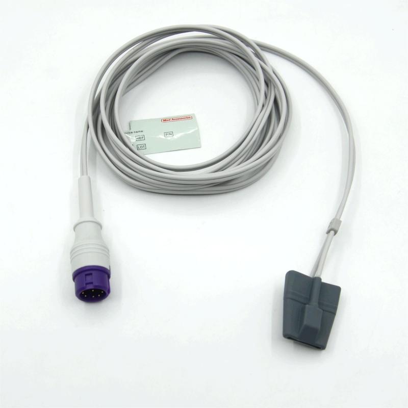 Kompatible Mindray Epm15 Wiederverwendbares Kinderweiches Herstellermonitor Zubehör SpO2-Sensor