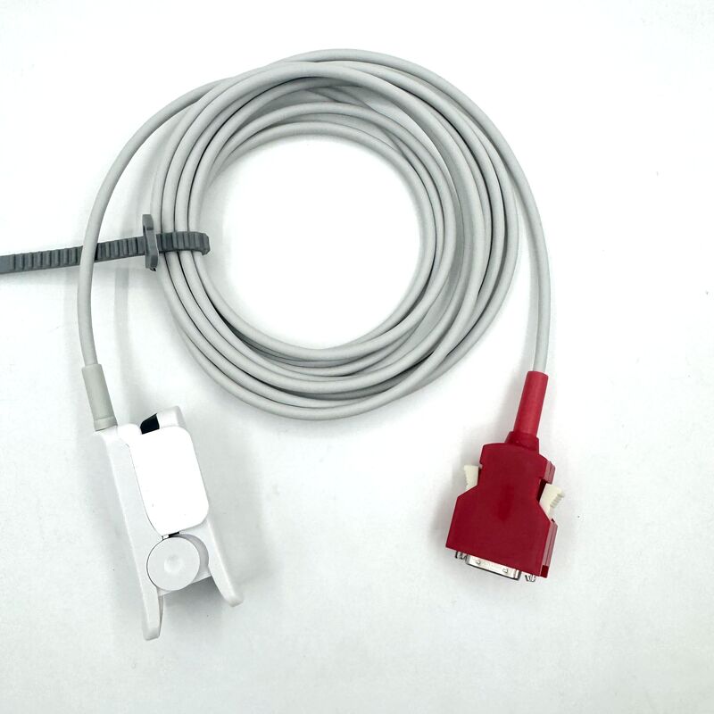 Hochwertiges Med-Zubehör, Zubehör für medizinische Monitore, wiederverwendbarer Clip-Sensor für Erwachsene, kompatibel mit Masi Medical-Verbrauchsmaterialien, CE-Klasse