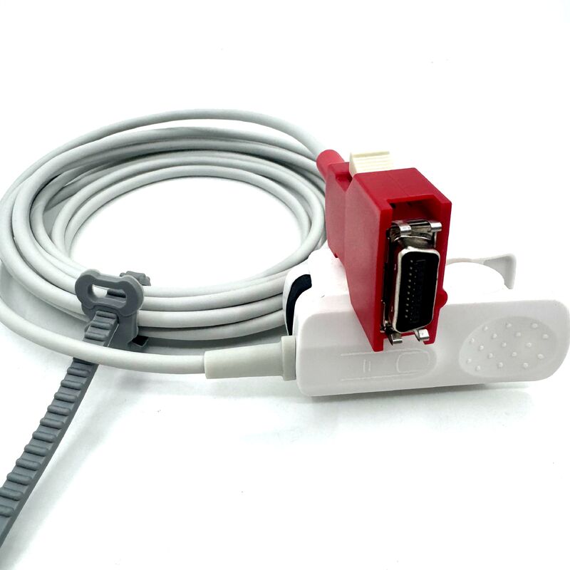 Hochwertiges Med-Zubehör, Zubehör für medizinische Monitore, wiederverwendbarer Clip-Sensor für Erwachsene, kompatibel mit Masi Medical-Verbrauchsmaterialien, CE-Klasse