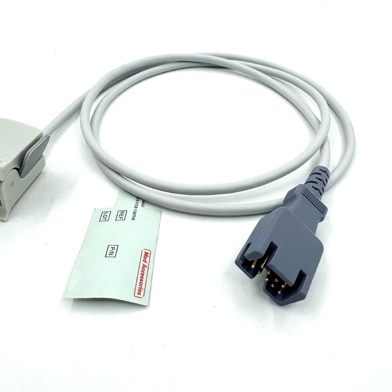 Hochwertiges Med-Zubehör, Zubehör für medizinische Monitore, wiederverwendbarer Clip-Sensor für Kinder, kompatibel mit Masi Medical Consumables, CE
